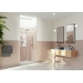 thumbnail image 1 of Glass Warehouse Gw-Gh-44.75 Halo 78" High X 44-3/4" Wide Hinged Frameless Shower Door -, 1 of 7