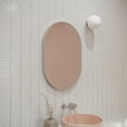 thumbnail image 1 of Glass Warehouse Sf-Pl-20X28 Inara 20" W X 28" H Contemporary Oval Framed Bathroom Wall, 1 of 7