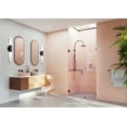 thumbnail image 1 of Glass Warehouse TBWH-39-5-ORB Umbra 78" High X 39-1/2" Wide Hinged Frameless Shower Door -, 1 of 7