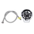 3 Pcs Bathroom Door Retainer Glass Guide Shower Guides for Sliding