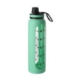 thumbnail image 1 of Glass Water Bottle — Reusable High Borosilicate Glass Drinking Bottle With Silicone Protective Sleeve And Wide Mouth Design, 1 of 5