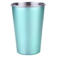 thumbnail image 1 of Glass Water Bottle,Stainless Steel Cups,Metal Drinking Tumblers,Unbreakable Light Drinking Cups, 1 of 3