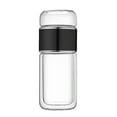 thumbnail image 1 of Glass Water Bottle, Tea Infuser Bottle, Double Layer Design for Easy Brewing and Portable Hydration, Ideal for Daily Commute and Outdoor Use, Adults Seeking Convenient Drinkware, 1 of 7