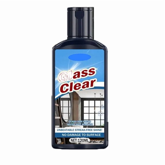 Glass Water Spot Remover Streak-Free Shine Cleaning Solution 4 oz 1 Pack