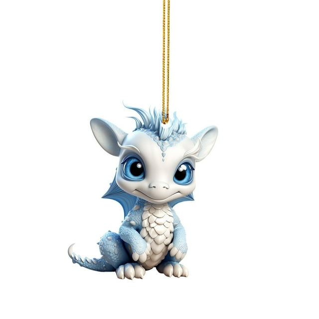 Glass Water Vase 14mm Cute Baby Egg Decorative Pendant Indoor