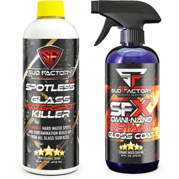 Glass Waterspot Removal Protection Full Size Kit