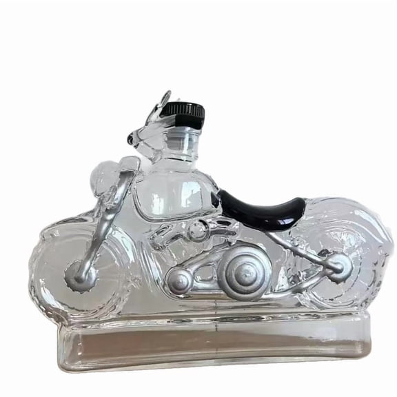 Glass Whiskey Decanter With Elegant Design For Aerating And Serving Luxurious Barware Carafe For Wine And Brandy White