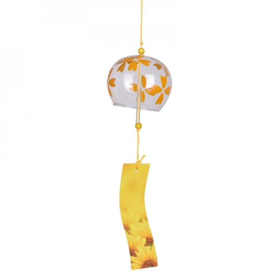 Glass Wind Bells Birthday Christmas Gift Japanese Style Wind Chimes Home Decor