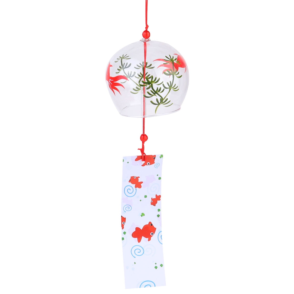 TOPPERFUN Windspiel Set 3-teilig - Japanische Glas Windglocken Zum Selbstgestalten