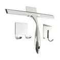 Glass Wiper Set Stainless Steel Glass Toilet Stone with Handle Glass