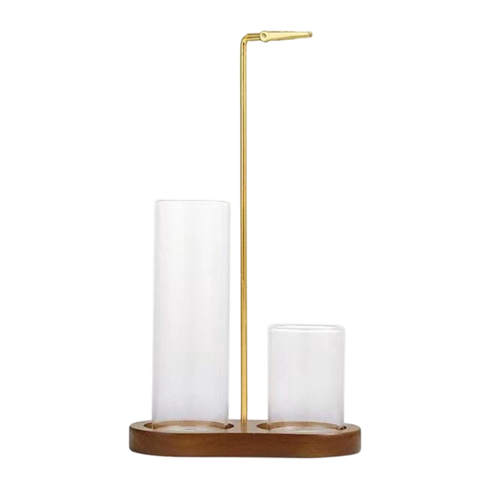 Glass ashes catcher incenses burners Vertical Anti Ashes Flying Holder with Glass Cup for Relaxation