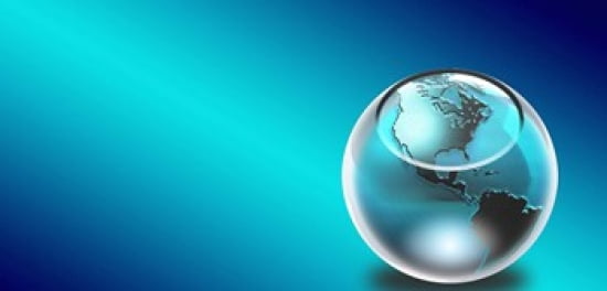 Glass earth Canvas Art - Panoramic Images (24 x 12)