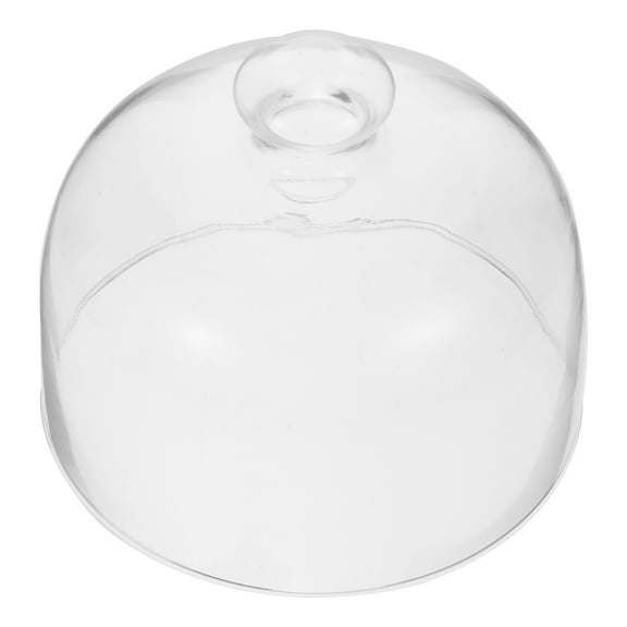 Glass glass dome display Cake Dome Round Clear Cloche Dome Cake Display Cover Glass Cake Pan Cover Plate Lid Clear Cover Guard Lid for Desserts Cake round cloche cover Display dome