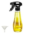 thumbnail image 1 of Glass spray bottle Kitchen household spray bottle Edible oil spray bottle spray bottle - black, 1 of 6