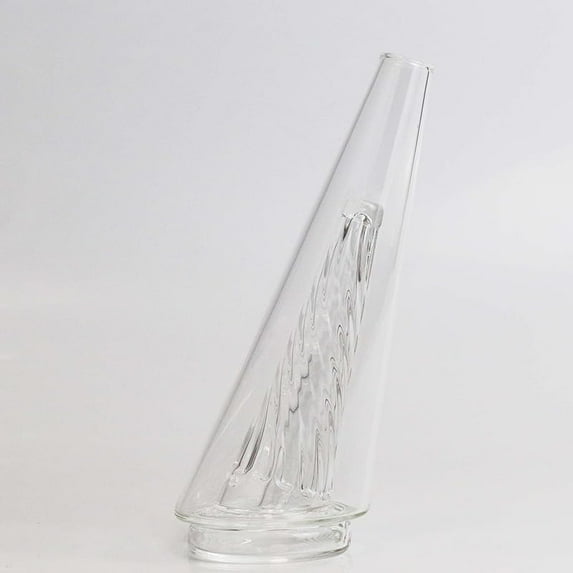 Glass vase Desktop Decoration, Colored Glass vase, Home Glass Decoration (Blue Bottle)