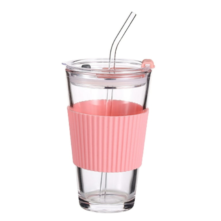 Pink Glass Straws – Custom Cups x G