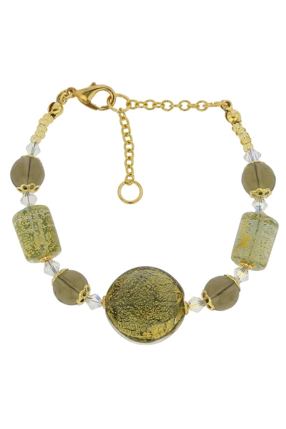 Murano Glass Ca D'Oro Bracelet - Cloudy Sky