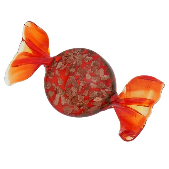 GlassOfVenice Murano Glass Candy - Avventurina Red