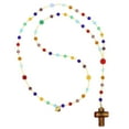 thumbnail image 1 of GlassOfVenice Murano Glass Italian Rosary - Ruby Red, 1 of 4