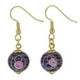 thumbnail image 1 of GlassOfVenice Murano Glass Magnifica Earrings - Navy Blue, 1 of 4