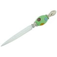 thumbnail image 1 of GlassOfVenice Murano Glass Mosaic Letter Opener - Lime Green, 1 of 4