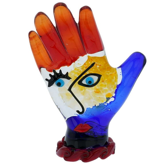 GlassOfVenice Murano Glass Picasso Hand