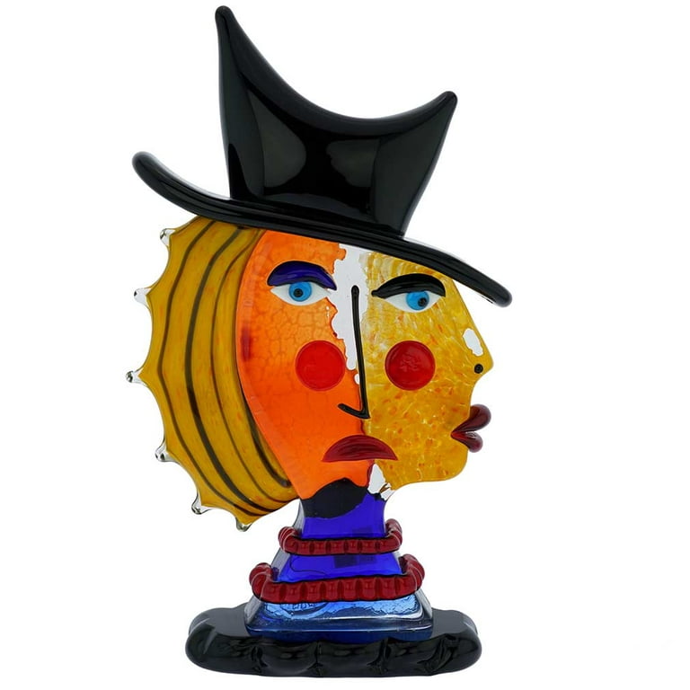 Murano Glass Picasso Head - Buy Now
