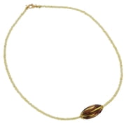 GlassOfVenice Murano Glass Royal Purple Capsule necklace