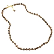 GlassOfVenice Murano Glass Sommerso Long Necklace - Black