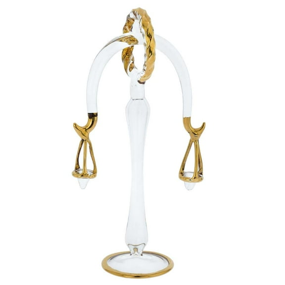 GlassOfVenice Murano Glass Zodiac Sign - Libra