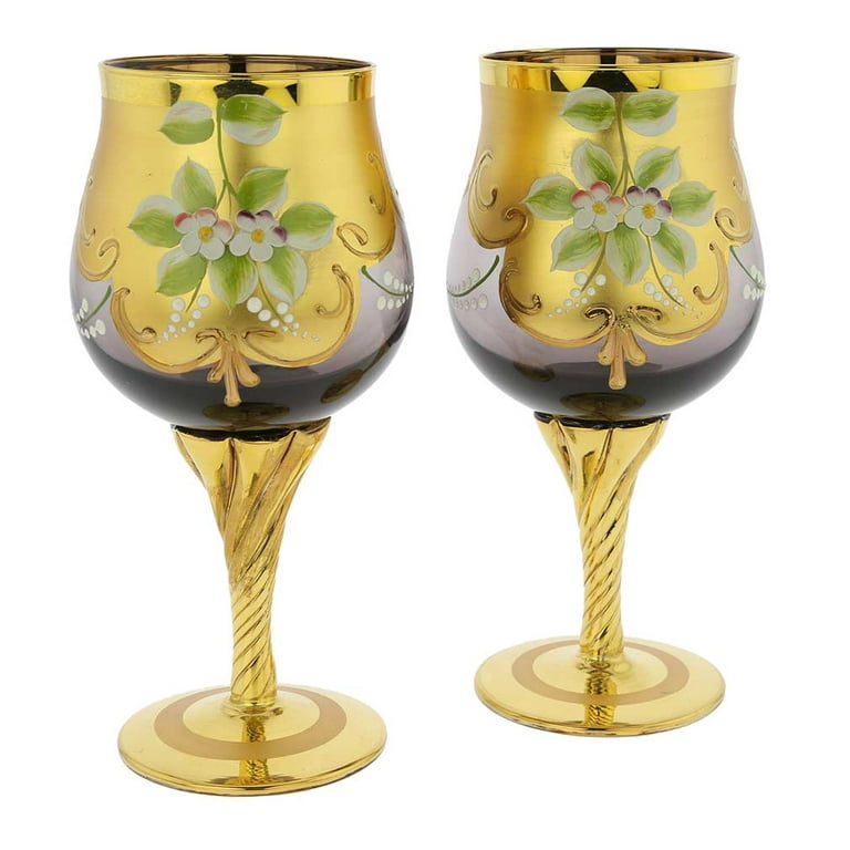 https://i5.walmartimages.com/seo/GlassOfVenice-Set-of-Two-Murano-Glass-Wine-Glasses-24K-Gold-Leaf-Purple_6de498e5-76db-4ad1-a55a-871c2cdab3c0_1.0fce9a0782402ae0af5edd266490161d.jpeg?odnHeight=768&odnWidth=768&odnBg=FFFFFF