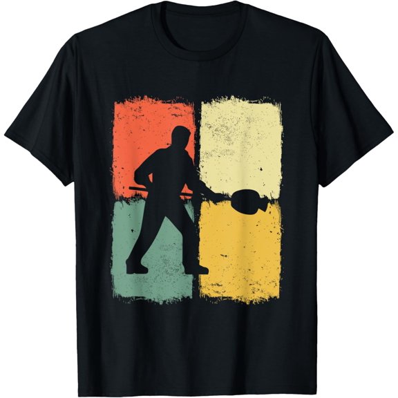 Glassblowing Glassforming Retro for Glass Blower Glassmaker T-Shirt