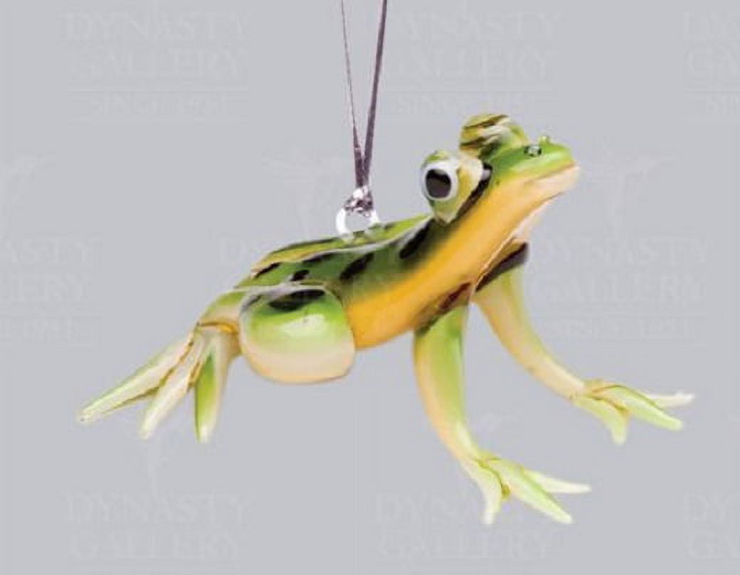 Glassdelights Tree Frog Amphibian Glass Christmas Ornament Decoration