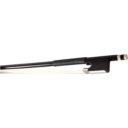 Glasser Viola Bow Fiberglass Half-Lined Frog Leatherette Grip 12 in.