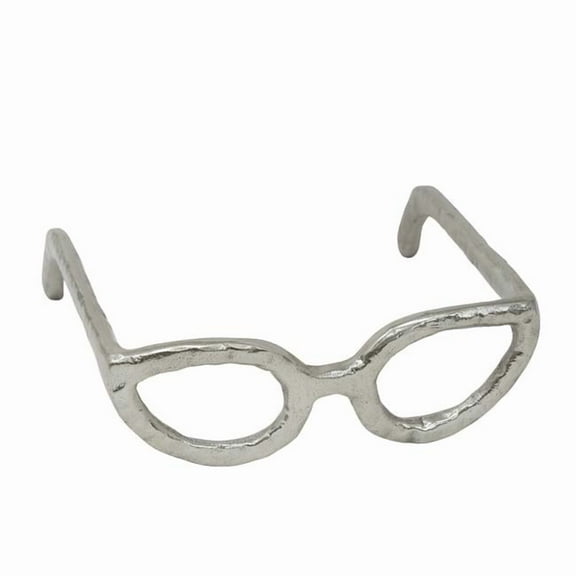 Glasses & Aluminum Sculpture, Silver
