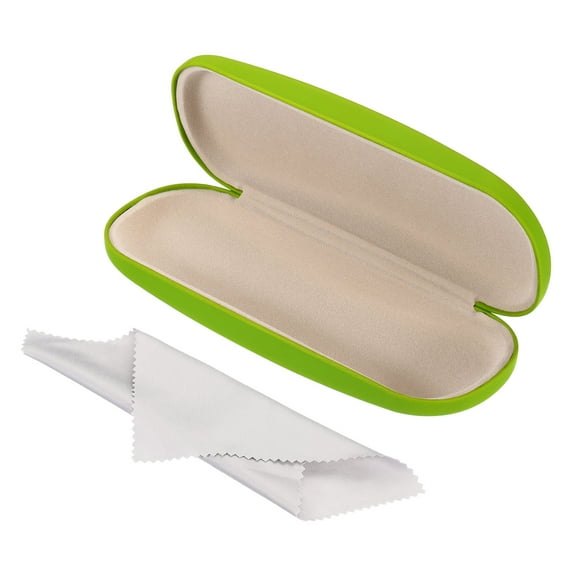 Glasses Case Hard Shell, Eyeglass Case Unisex Eye Glasses Case Hard Protector Concise for Women Men Glasses,Green