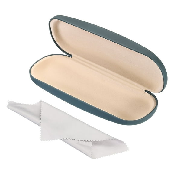 Glasses Case Hard Shell, Eyeglass Case Unisex Eye Glasses Case Hard Protector Concise for Women Men Glasses, Grey