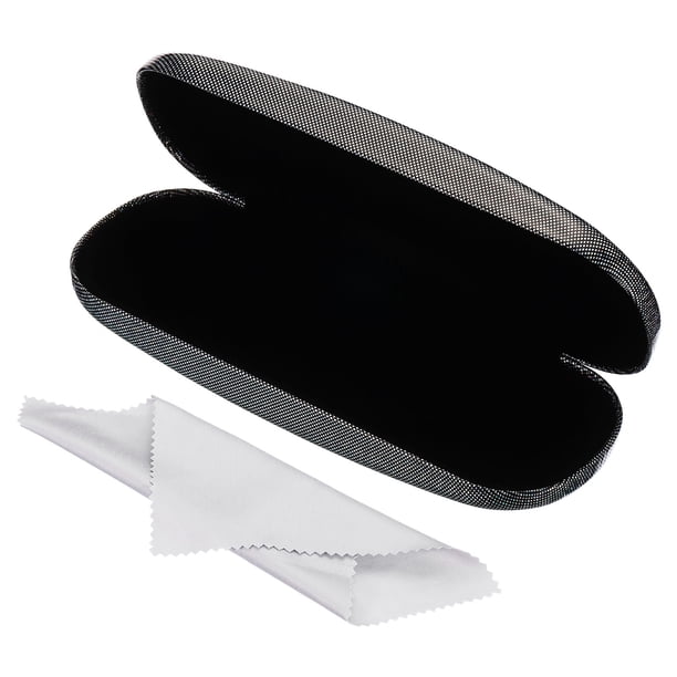 Glasses Case, PU Leather Hard Shell Portable Protective Concise