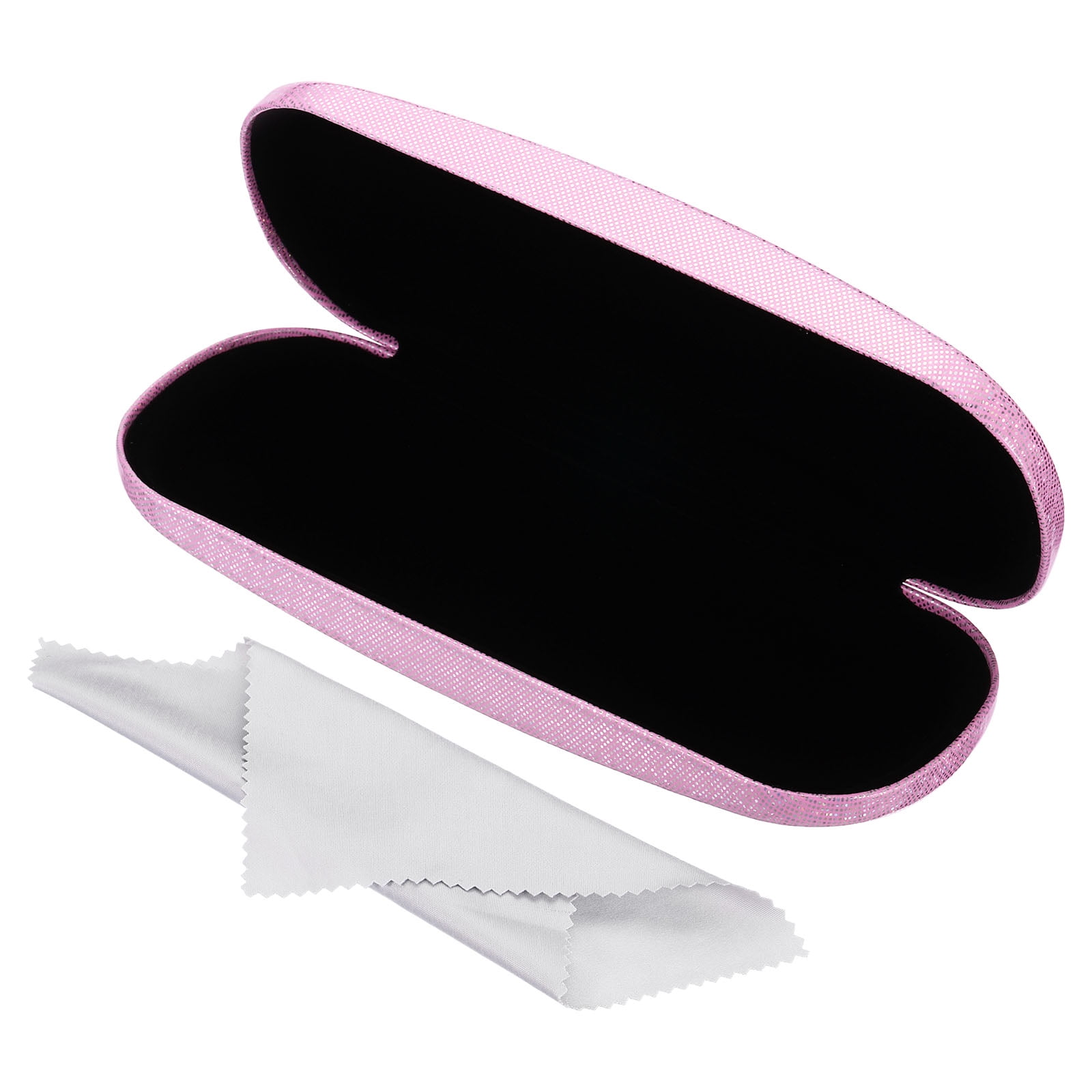 Glasses Case, PU Leather Hard Shell Portable Protective Concise