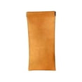 thumbnail image 1 of Glasses Case, Soft Eyeglass Case, Portable Squeeze Top Leather Glasses Case, Anti-Scratch Eyeglass Case For Women Men (Orange/1 Pcs) 3.14x6.88", 1 of 6