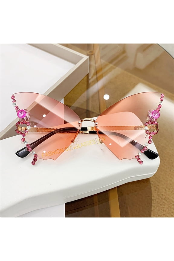 Glasses Cycling Eyewear - Product Category Sunglasses for Women with Oversized Rhinestone Frames Jewelry Style Shaped Sunglasses for Everyday Wear