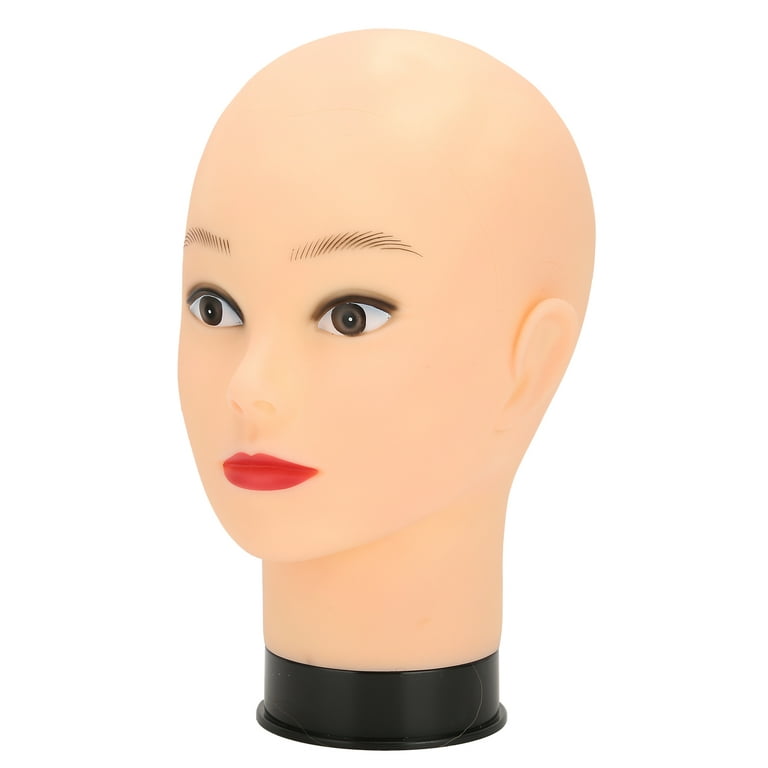 Glasses Displaying Head, Mannequin Head Hats Displaying Head Exquisite With  Makeup And Without Makeup For Hair Salon For Makeup Training Practice With  Makeup 