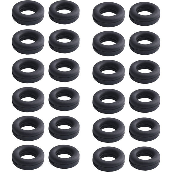 Glasses Ear Grip - Eyeglasses Temple Tip Sleeve Retainer,Anti-Slip Comfort Glasses Retainers For Spectacle Sunglasses Reading Eyewear, 12 Pairs