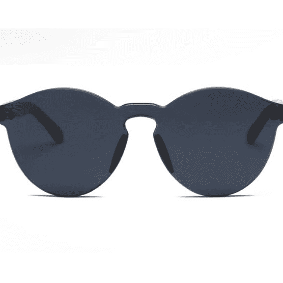 Glasses Fashion Rimless One Piece Clear Lens Sunglasses