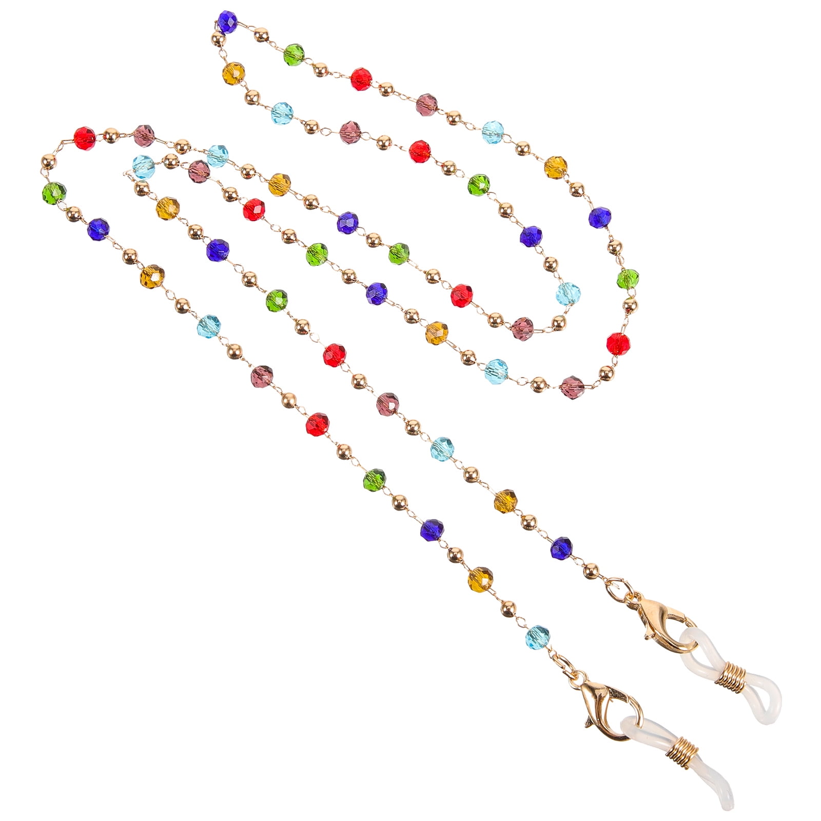 Glasses Lanyard Crystal Sunglasses Chain Beaded Reading Cords Miss Strap Necklace Eyeglasses