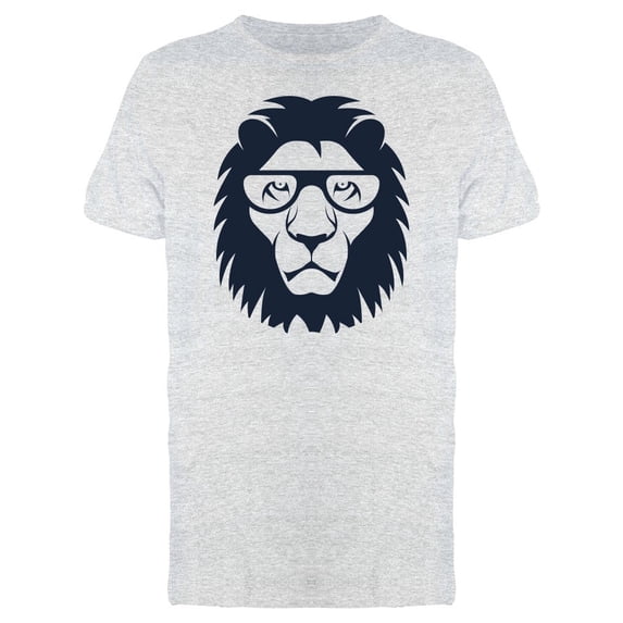 Glasses Logo Lion Head Face Tee Men's -Image by Shutterstock