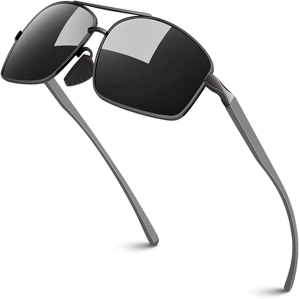 Glasses Men Polarized, UV400 Protection Ultralight Fishing Glasses ...