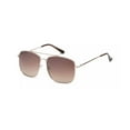 thumbnail image 1 of Glasses, Men Vintage Classic Retro Sunglasses Black Gold Lens Metal Frame, 1 of 5