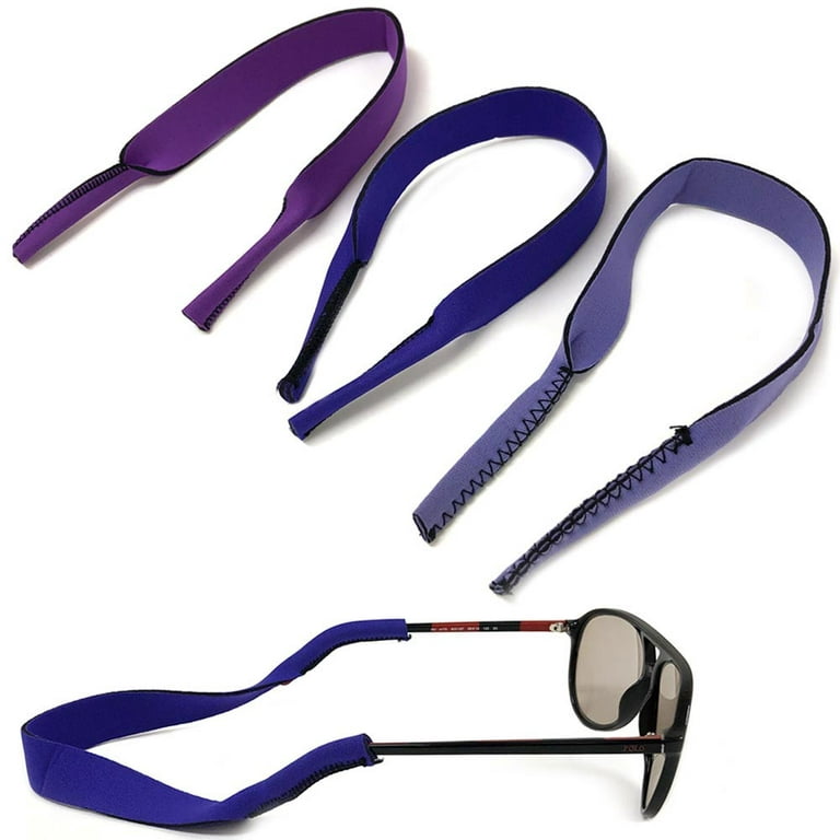 Glasses Neck Strap Lanyard Retainer Frames Sunglasses Cord Neoprene Band  Purple 