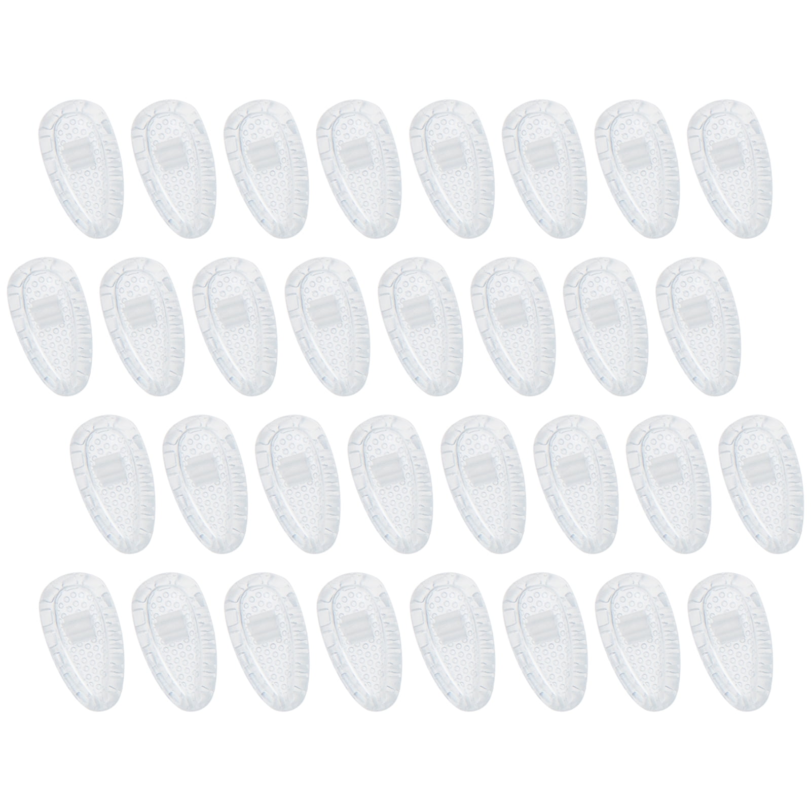 Glasses Nose Pads 25 Pairs Cushions for Eyeglasses Anti-skid Non-slip Silica Gel